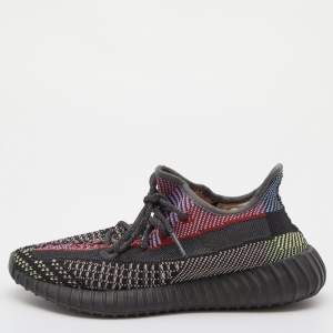 Yeezy x Adidas Multicolor Knit Fabric Boost 350 V2 Yecheil (Non-Reflective) Sneakers Size 40 2/3