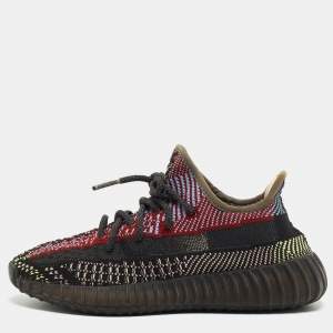 Yeezy x Adidas Multicolor Fabric Boost 350 V2 Yecheil Sneakers Size 36