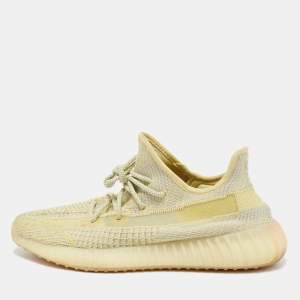 Yeezy x Adidas Two Tone Knit Fabric Boost 350 V2 Antlia Sneakers Size 44