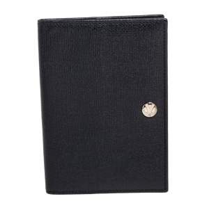 Yves Saint Laurent Black Leather Passport Holder