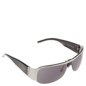 Yves Saint Laurent Black/Silver YSL 2116/S Half Rim Sunglasses