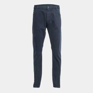 Z Zegna Dark Blue Denim Straight Fit Jeans 2XL Waist 38"