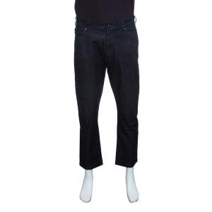 Z Zegna Indigo Dark Wash Denim Regular Fit Jeans L