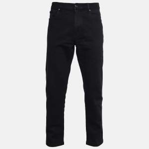Z Zegna Black Denim Slim Fit Jeans XL