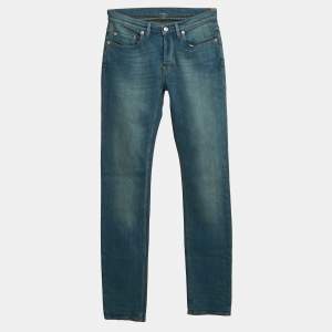 Zadig & Voltaire Blue Brushed Denim David Jeans XS Waist 30"