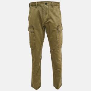 Zadig & Voltaire Green Cotton Pargo Cargo Pants M