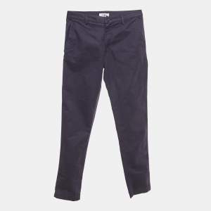 Pre Owned Zadig & Voltaire Blue Cotton Patrick Chino Trousers M