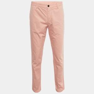 Pre Owned Zadig & Voltaire Pink Cotton Patrick Chino Trousers XL