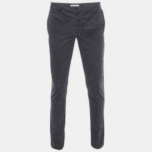 Pre Owned Zadig & Voltaire Blue Cotton Patrick Chino Pants S