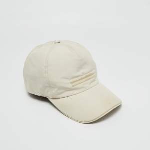 Pre Owned Zegna Beige Synthetic Baseball Cap XL
