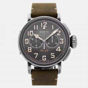 Zenith Pilot Type 20 Chronograph Ton Up 11.2430.4069/21.C773 Automatic Men's Wristwatch 