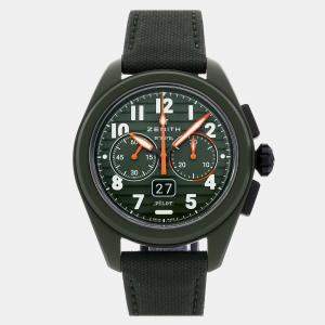 Pre-Owned Zenith Pilot Big Date Flyback Porter Limited Edition 49.4001.3652/63.I001 42 mm