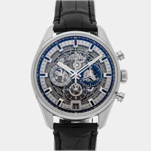 مملوكة مسبقًا Pre-Owned Zenith Chronomaster El Primero Full Open 03.2081.400/78.C813