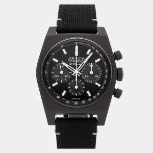 Pre Owned Pre-Owned Zenith Chronomaster Revival Shadow Microblasted 97.T384.4061/21.C822 Automatic 37 mm