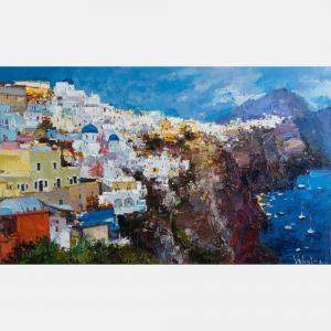 Santorini, Greece By Anastasiya Valiulina, Israel,2023 (60 X 100)