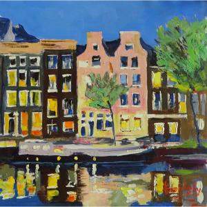 Majik Hour Gracht By Angie Brooksby-Arcangioli, France,0 (25 X 25)