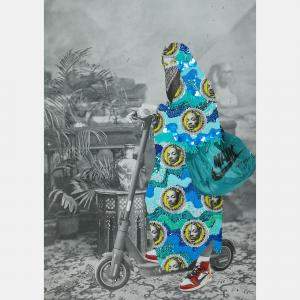 Hustla Huda By Azaide, Dubai, 2024 (42 X 30)