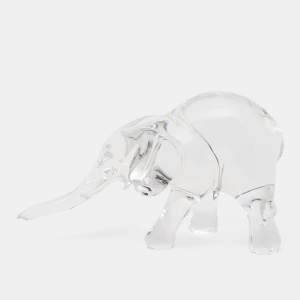 Baccarat Crystal Elephant Home Decor