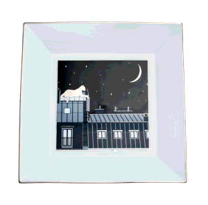 Cartier Panthere Porcelain Ashtray Plate