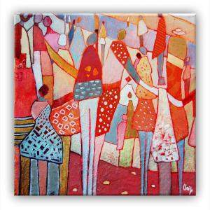 Tous Ensemble By Claire Biette, France,2007 (30 X 30)