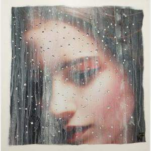 Raindrops By Friedrich Wurm, Austria,2021 (100 X 100)