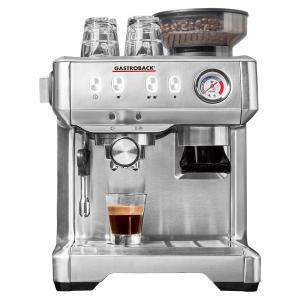 Gastroback Design Espresso Advanced Barista Portafilter Espresso Machine, Silver (Available for UAE Customers Only)