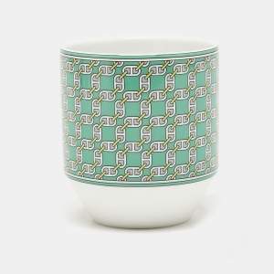Hermes Porcelain Tie Set Tumbler