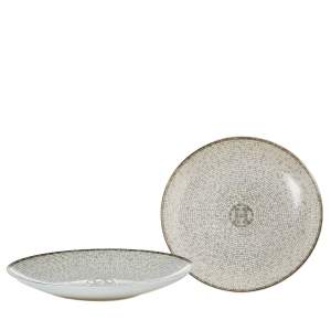 Hermes Mosaique au 24 Platinum Bread & Butter Plate Set