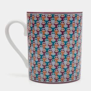 Hermès Porcelain Tie Set Mug