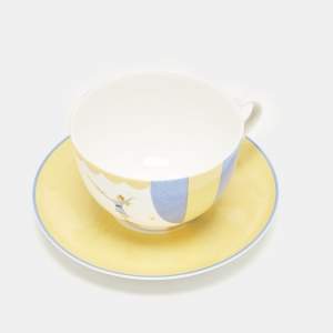 Pre Owned Hermès Le Cabriole Circus Morning Cup and Saucer Set