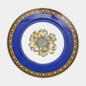 Pre Owned Hermès Cocarde de Soie Porcelain Plate