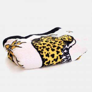 Pre Owned Hermes Leopards Beach Towel