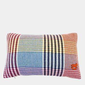 Pre Owned Hermes Multicolor Cashmere Cushion