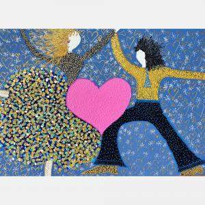 My Heart Belongs To You By Inge Thogersen, Denmark,2024 (100 X 140)