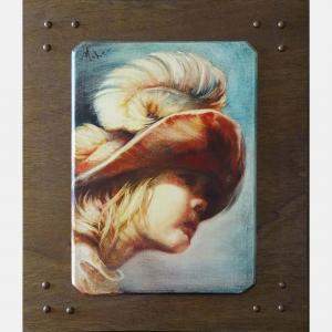 Le Couvre-Chef -The Headgear -Die Kopfbedeckung By Isabel Mahe, France (47 X 40)