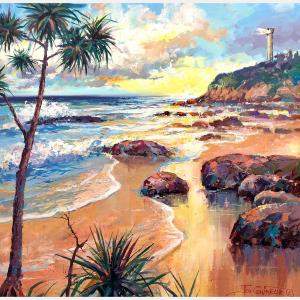 Point Cartwright - Queensland Australia By Jos Coufreur, Australia,2023 (145 X 145)