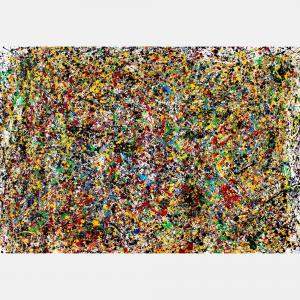 Snow Nature - Style Jackson Pollock By Juan Jose Garay, Spain,2020 (100 X 140)