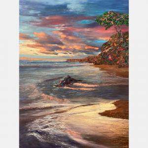 Sacred Sea By Kenneth Halvorsen, United States,2020 (81.28 X 60.96)