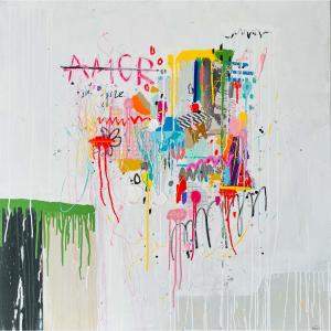 Amor Et Joie By Mam, France,2022 (90 X 90)