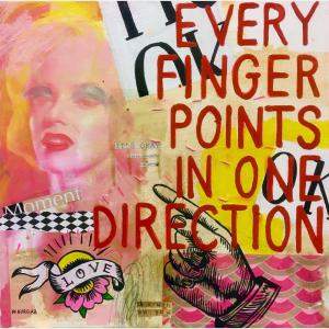 Every Finger Points In One Direction By Maria Burgaz, Spain,2020 (40 X 40)