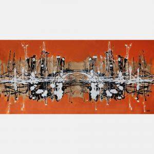 Orange 5 By Maria Moretti, Germany,2022 (100 X 200)