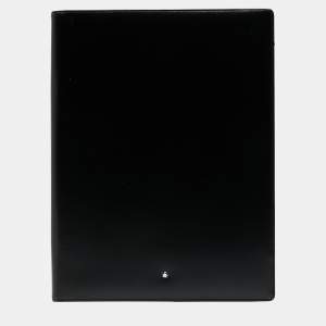 Montblanc Black Leather Large Meisterstuck Notebook Holder