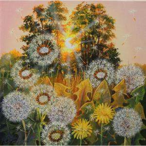 Towards The Light By Oleg Riabchuk, Lithuania,2024 (30 X 30)