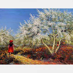 Spring Will Coming By Quan Le, Vietnam,2023 (70 X 90)