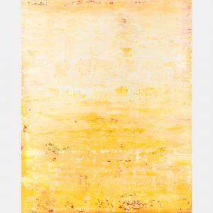 Yellow Abstract Painting Nt138 By Radek Smach, Czechia,2023 (100 X 80)