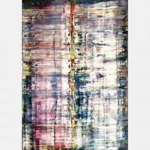 Reflection 41, Abstract Informal No 2053-15 By Robert H N Rich, Germany,2022 (140 X 100)