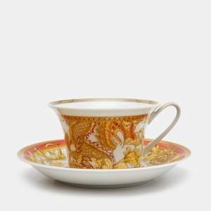 Rosenthal Meets Versace Asian Dream Tea Cup & Saucer