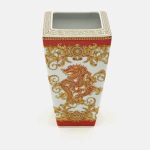 Pre Owned Rosenthal Meets Versace Porcelain Asian Dream Vase