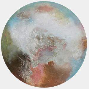 Poetry In Gold 61 By Shan Re, India,2022 (121.92 X 121.92)
