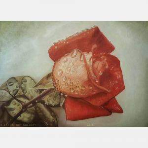 My Rose By Sumaia Zahra, Kuwait,2016 (70 X 100)